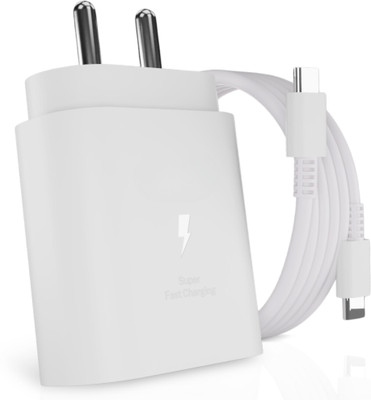 HOMEMO 25 W PD 5 A Wall Charger for Mobile with Detachable Cable(Compatible with Samsung Galaxy S/A/M/F Series/white charger)