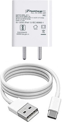 Ekon 80 W Supercharge 6 A Wall Charger for Mobile with Detachable Cable(White, Cable Included)