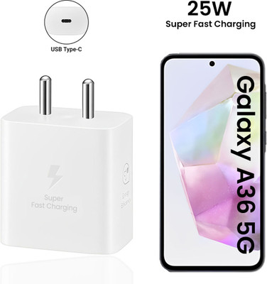 MAK 25 W GaN 3.1 A Wall Charger for Mobile(White)