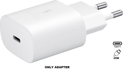 Prifakt 25 W Adaptive Charging 3.1 A Wall Charger for Mobile(White)