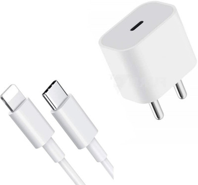 The Black Store 20 W Quick Charge Wall Charger for Mobile(White)