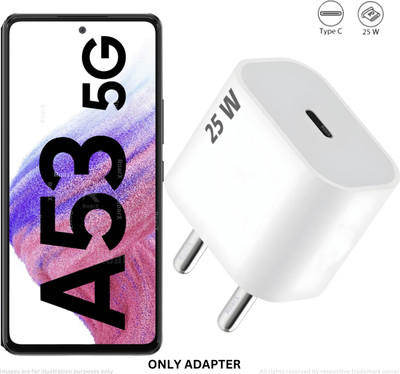 RoarX 25 W PD 3 A Wall Charger for Mobile(White)