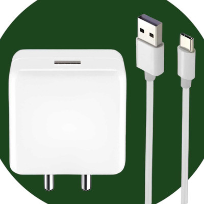 UXE 30 W SuperVOOC 4 A Wall Charger for Mobile with Detachable Cable(Super Fast Charging Compatible for REALME C33/C55/10/9i/50i prime[27],White, Cable Included)
