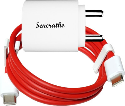 senerathe 45 W SuperVOOC 6 A Wall Charger for Mobile with Detachable Cable(White, Cable Included)
