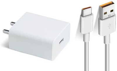 Avaxon 33 W Wall Charger for Mobile(White, Cable Included)