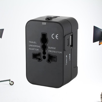 Wifton Quick Charge 2.4 A Multi-pin Wall Charger for Camera(Black)