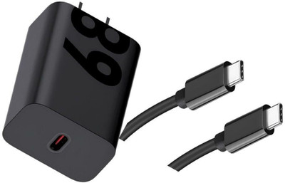 xstar 68 W TurboPower 3.0 6.5 A Wall Charger for Mobile with Detachable Cable(Black, Cable Included)
