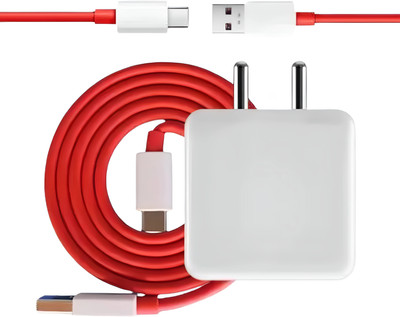 MAK 33 W Dash 4 A Wall Charger for Mobile with Detachable Cable(White, Cable Included)
