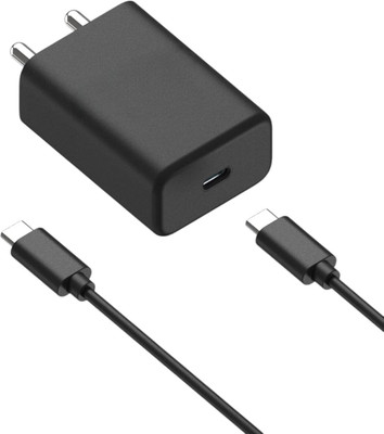 WEFIXALL 68 W TurboPower 3.0 5.4 A Wall Charger for Mobile with Detachable Cable(Black, Cable Included)