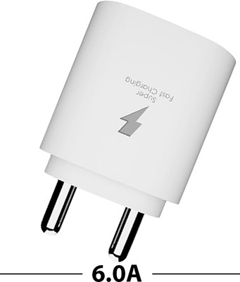 Reliable 45 W PD 6 A Wall Charger for Mobile(White)