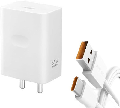 Loire Safe & Secure 33 W Qualcomm 3.0 3.1 A Wall Charger for Mobile with Detachable Cable(White, Cable Included)