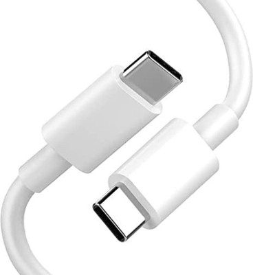 AVEVOUR ORIGINAL Type C 20 A 1 m Dual Layer Sheathing AV-SMIW832(Compatible with NA, White, One Cable)