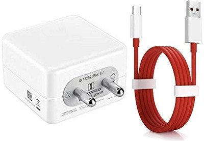 Jics 20 W 4 A Wall Charger for Mobile with Detachable Cable(White, Red, Cable Included)
