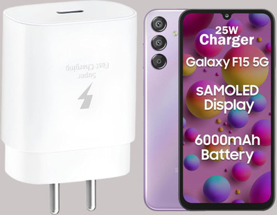Kizzy 25 W PD 3 A Wall Charger for Mobile(White)