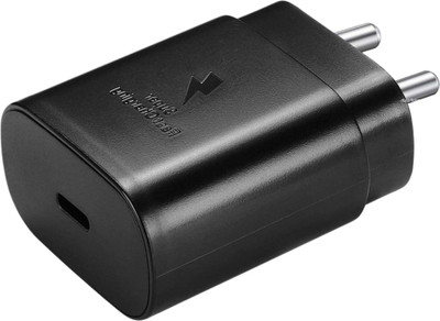 MAK 25 W 3 A Wall Charger for Mobile(Black)