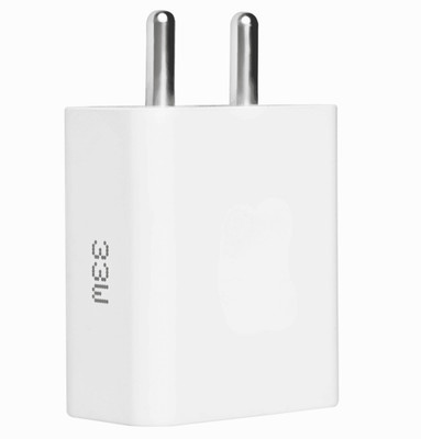 RoarX 33 W Adaptive Charging 3.1 A Wall Charger for Mobile(White)