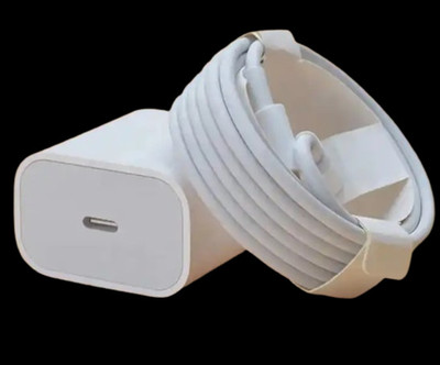 KOTSUN DEFINITION OF POWER 20 W PD 3 A Wall Charger for Mobile with Detachable Cable(White, Cable Included)