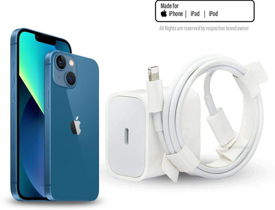 CLAT 20 W Quick Charge 4 A Wall Charger for Mobile with Detachable Cable(White, Cable Included)