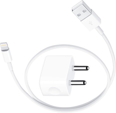 TROST 5 W 2 A Wall Charger for Mobile with Detachable Cable(White, Cable Included)