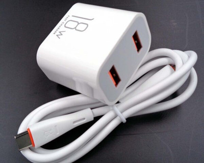itel 18 W Qualcomm 3.0 1.5 A Wall Charger for Mobile with Detachable Cable(White, Cable Included)