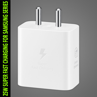 Safa 25 W Quick Charge 3 A Wall Charger for Mobile(White)