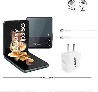 Reliable 20 W PD 3 A Wall Charger for Mobile with Detachable Cable(White, Cable Included)
