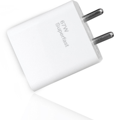 sherlene 67 W SonicCharge 6 A Wall Charger for Mobile(White)