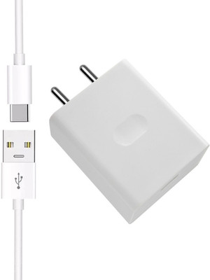 SB 33 W SuperVOOC 4 A Wall Charger for Mobile with Detachable Cable(White, Cable Included)