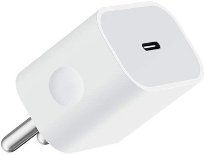 Avaxon 20 W PD 5 A Wall Charger for Mobile(White)
