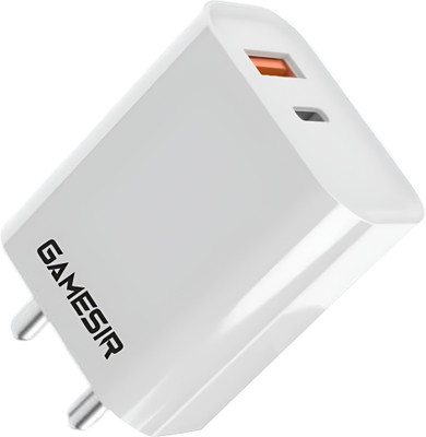GameSir 25 W Quick Charge 3.1 A Wall Charger for Mobile(White)