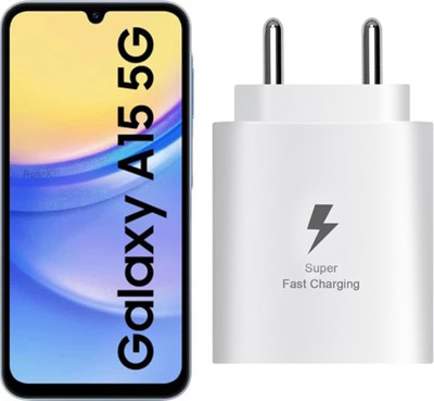RVAT 25 W PD 3 A Wall Charger for Mobile(White, Superfast Charging For A15 5g Fast Charger Adapter)