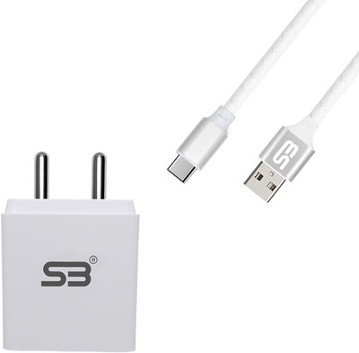 shopbucket 18 W Quick Charge 3 A Wall Charger for Mobile with Detachable Cable(White, Cable Included)