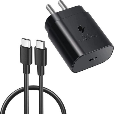 MAK 25 W PD 3 A Multiport Mobile Charger with Detachable Cable(Black, Cable Included)
