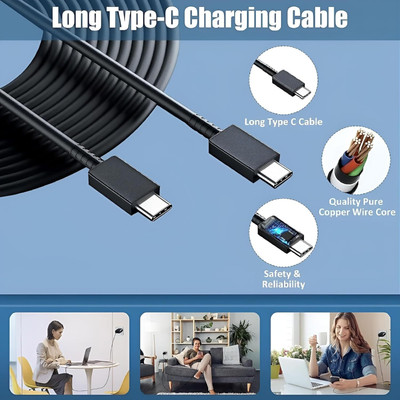 WEFIXALL 25 W PD 3 A Wall Charger for Mobile with Detachable Cable(Black, Cable Included)