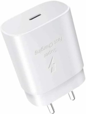 FluSun india 25 W PD 3.1 A Mobile Charger with Detachable Cable(White)
