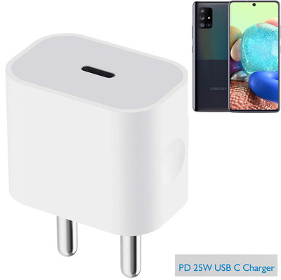 EliteGadgets 20 W PD 3 A Wall Charger for Mobile(Fast Charging for iPhone 13 Pro, iPhone 13 Pro Max [Supports upto 25Watt] White)