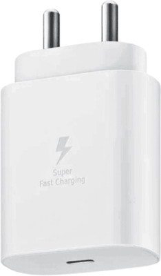 RoarX 25 W Quick Charge 3 A Wall Charger for Mobile(White, for samsung galaxy a54 5g fast charger adapter)