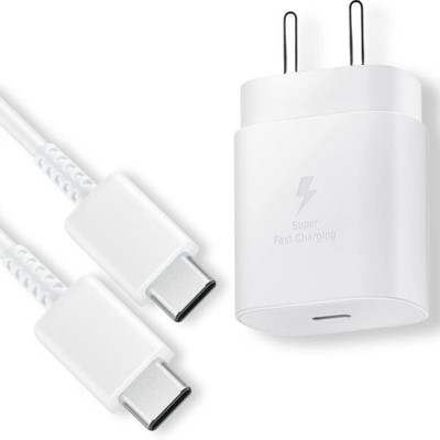 The Black Store 25 W Quick Charge Wall Charger for Mobile(A71 5G|A70s| A70|A90 5G |A80 (White))