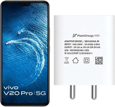 SB 44 W 4 A Wall Charger for Mobile with Detachable Cable(support FLASH 2.0 only supported device, White, Cable Included)