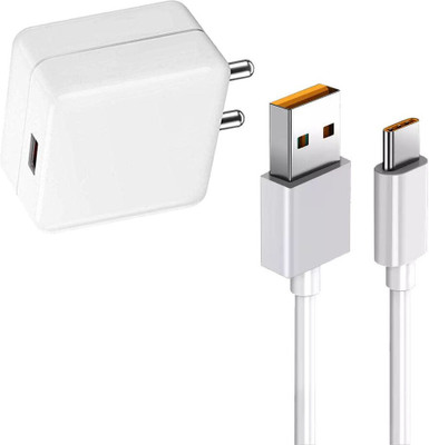SB 30 W SuperVOOC 4 A Wall Charger for Mobile with Detachable Cable(White, Cable Included)