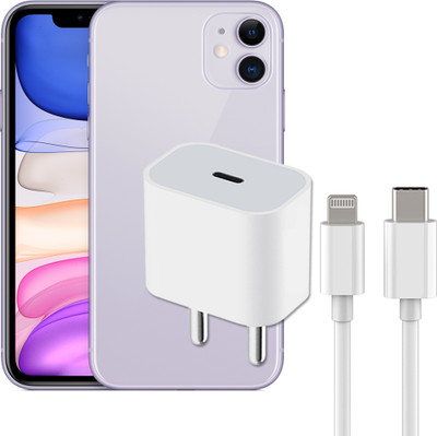 MARS 20 W Adaptive Charging 0.2 A Wall Charger for Mobile with Detachable Cable(White, Cable Included)