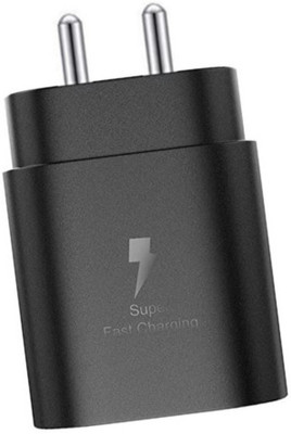 AVEVOUR ORIGINAL 25 W PD 2.5 A Wall Charger for Mobile(Black -Compatible for sam.sung S22 Ultra,S22 Plus,S22,S20Fe,S21Fe,A72,A52)