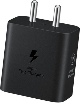 Saibaba Insulators 25 W PD 3 A Wall Charger for Mobile(Compatible with sam-sung S23 FE, S24 Ultra, S24 FE, S24 Plus, S25, S25+, Black)