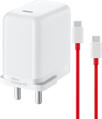 MARS 65 W SuperVOOC 6 A Wall Charger for Mobile with Detachable Cable(White, Cable Included)