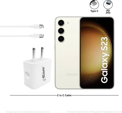 Reliable 20 W PD 3 A Wall Charger for Mobile with Detachable Cable(White, Cable Included)