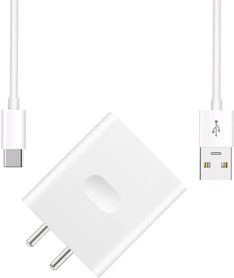 SB 33 W SuperVOOC 4 A Wall Charger for Mobile with Detachable Cable(White, Cable Included)