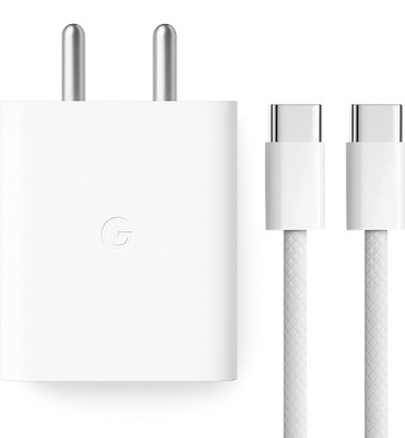 shopbucket 30 W Quick Charge 5 A Wall Charger for Mobile with Detachable Cable(White, Cable Included)