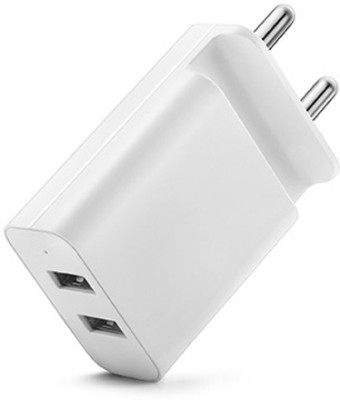 LAVA 12 W Quick Charge 2.4 A Multiport Mobile Charger with Detachable Cable(White, Cable Included)