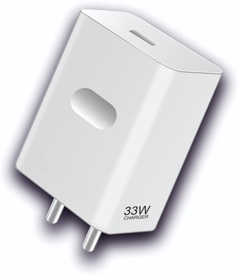 zingzone 33 W SuperVOOC 4 A Wall Charger for Mobile with Detachable Cable(White, Cable Included)