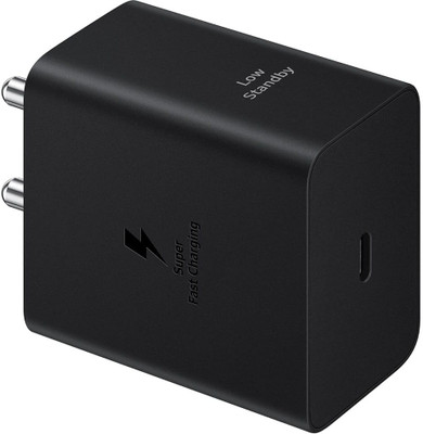 digie 45 W PD 5 A Wall Charger for Mobile(45W Wall Adapter Charger Compatible with Phone S23 FE 5G Charger, Black)